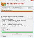 Screenshot of IncrediMail to Outlook PST Converter 5.0