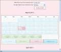 Screenshot of OCM Ovulation Calculator 1.0