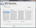 Screenshot of Outlook Express File Recovery Software 1.0