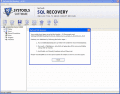 Screenshot of MDF Extension SQL Recovery 6.0