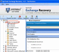 Screenshot of Export Exchange 2003 Database to PST 4.1