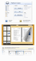 Screenshot of FlipBook Creator 3.8