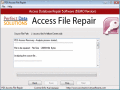 Screenshot of MS Access Repair Utility 2.0