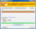 Screenshot of Convert IncrediMail IMM to PST 6.05