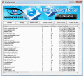 Displays details of cookies and visited URLs.