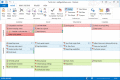 Manage tasks visually within MS Outlook