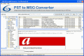Convert PST to MSG Files with PDS PST to MSG