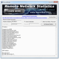 Displays remote computer network statistics.