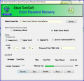 Screenshot of XLSX Password Recovery 5.0