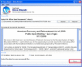 Screenshot of Repair Word Document 2007 3.6