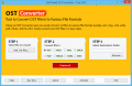 Screenshot of OST File Converter 4.0
