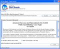 Screenshot of Recover Word 2007 File Corrupt Document 3.5