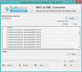 Screenshot of MSG to EML Converter 1.0