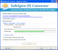 Screenshot of Transfer DBX to Outlook 7.5.3