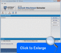 Screenshot of Microsoft Outlook Attachments Extractor 2.0