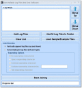 Horizontally join or vertically append logs.