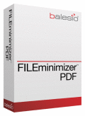 Screenshot of FILEminimizer PDF 7.0