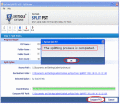 Screenshot of Microsoft Outlook PST Split 4.1