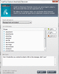 Screenshot of CodeTwo Outlook Attachment Reminder 1.1.0