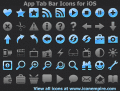 Screenshot of App Tab Bar Icons for iOS 2.3