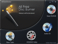 Free CD DVD burner software in wizard mode.