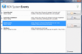 Screenshot of BDV SystemEvents 1.2