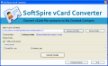 Screenshot of Convert vCard to MS Outlook 2003 3.8
