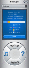 Screenshot of IBackuper 1.7.8