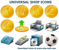 Screenshot of Universal Shop Icons 2011.1