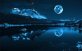 Screenshot of Blue Moon Screensaver 1.0