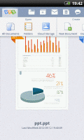 Screenshot of Kingsoft Office for Android Free 5.0