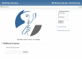 Screenshot of Webuzo for Claroline 1.11.0