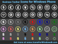 Business PNG icons for Windows 8 and WP7