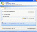 Screenshot of Exchange 2010 Lotus Notes 6.0