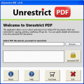 Screenshot of Eliminate PDF Protection 7.0