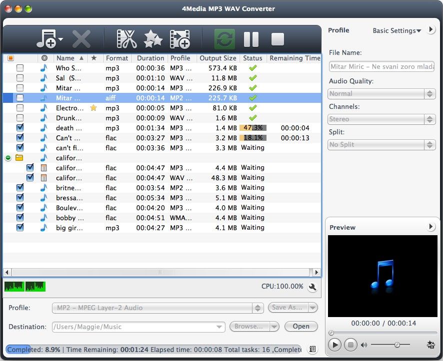 free mp3 to wav converter mac