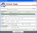 Screenshot of Convert Outlook PST to vCard File 3.1