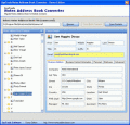 Screenshot of Lotus Notes Address Book to Vcard 7.0