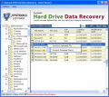 Screenshot of Windows Hard Drive Data Recovery Software 3.3