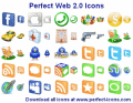 Screenshot of Perfect Web 2.0 Icons 2012.1
