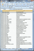 Screenshot of Technical Dictionary English Dutch 1.5