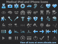 250 medical icons for iOS developers
