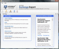 Screenshot of Exchange Export 2.0