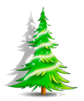 Display a Christmas tree on your desktop.