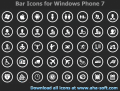 Screenshot of Icons for Windows Phone 7 2011