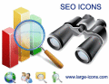 SEO Icons for software and Web design
