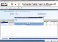 Screenshot of Public Folder to SharePoint Migration 3.2