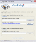 Screenshot of Import vCard Files into Outlook 2.2