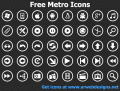 Screenshot of Free Metro Icons 3.02