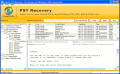 Screenshot of Microsoft PST file recovery software 3.7